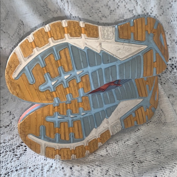 HOKA ONE ONE GAVIOTA WOMEN SIZE 9B RUNNING SHOES ORANGE - Picture 8 of 8